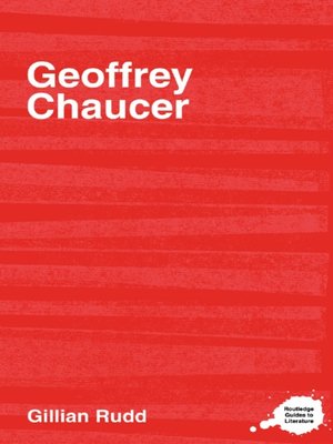 cover image of Geoffrey Chaucer